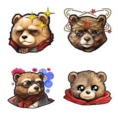 Heroic Bear Expressions