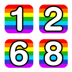 Emoji numbers Box 12