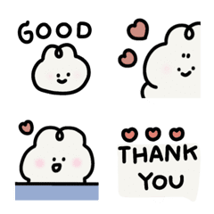 A : Emoji rabbit cute*