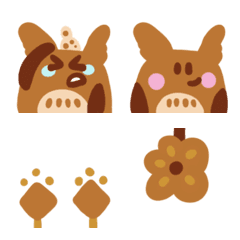 Owl Cute Emoticon Stickers