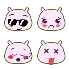 カバベビーの生活 (絵文字) Ver6