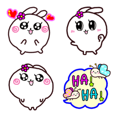 Cute bunny emoji :Usako