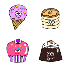 Cute sweets emoji.