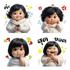 Cute Fat Girl : Sathu (Emoji) 2