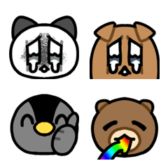 ポポププ絵文字│はさまれポポとププ