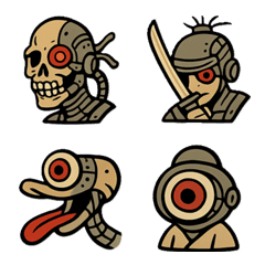 Mecha Yokai Emoji