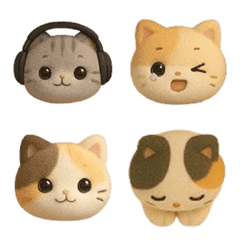 Cute cats  emoji