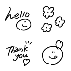 『長く使えそうなシンプル絵文字』