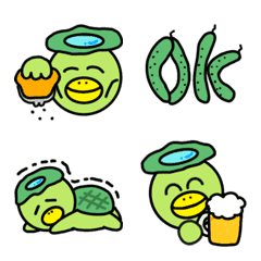 かっぱの日常絵文字3