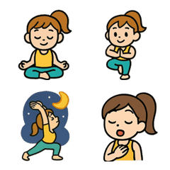 Yoga Woman Emoji