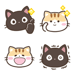 KURO & MIKE:Loose and Cute(Simple Emoji)