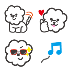 Bichonfrise and people emoji
