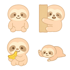 ぬいぐるみ風ナマケモノの絵文字