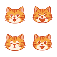 猫のかわいいコレクション（赤）