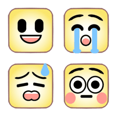 Cute Blocky Emojis