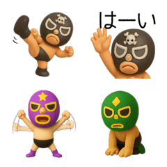 [3D]プロレス絵文字6 奮闘マスクマン