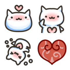 クリオねこ　絵文字　リアクション絵文字