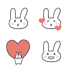Cute rabbit emojis for everyday use