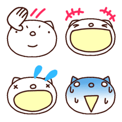 yuko's cat (reaction) Emoji