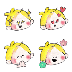 動く！チャビーボーイの絵文字②