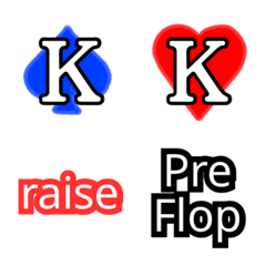 德州討論手牌路徑的那些英文