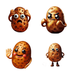 ポテトくん返事しません