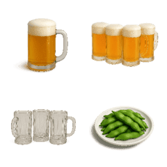 Tipsy Emoji Set  Cheers Tonight Too!