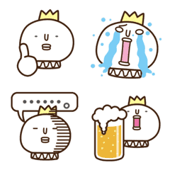 丸顔王子の動く絵文字