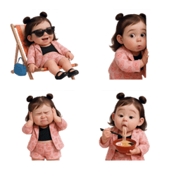 穿著粉紅豬裝的胖女孩 2