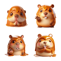 Funny Peanut Butter Capybara