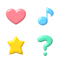 Very plump basic emoji