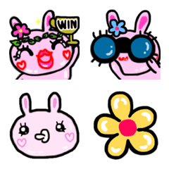 pururun usagi emoji Emotion sticker2