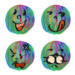 WaterMelon (fruits Face emotion)