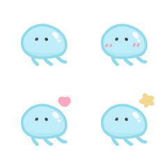 Translucent Jellyfish Emoji