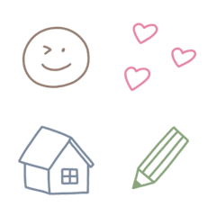 ＊ゆる線画シンプル＊