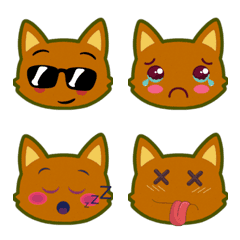 Baby Fox Adventure (Emoji) Ver9