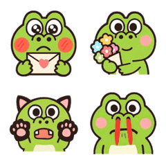 Kawaii Baby Croc Emojis Vol.1
