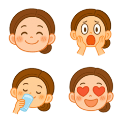 ほほえみちゃんデイリー絵文字
