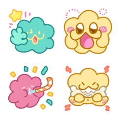 小毛球表情貼-五四三貓魚