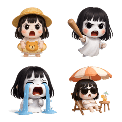 Cute little girl ghost summer chapter