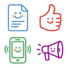 上班實用簡單可愛表情貼