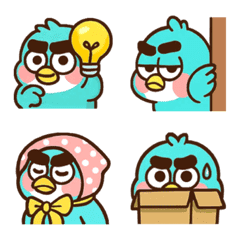 Funny Little Bird Emojis Vol.1