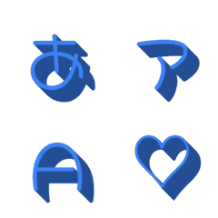 a-Emoji Deco Text(Kana-Alphanum) 848