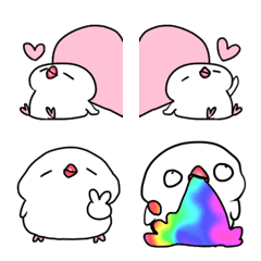 なんだかゆるい文鳥