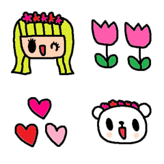 nenerin色んな絵文字セット1076可愛い修正