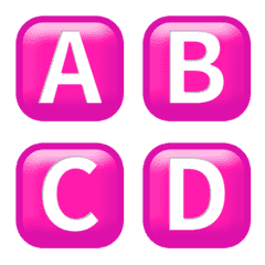 ももいろ 大人可愛い 英語 動く絵文字