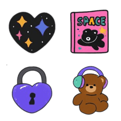 อิโมจิน่ารัก : very color v.2