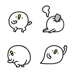 白いひよこ怪獣