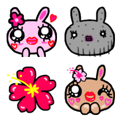 pururun usagi emoji Emotion sticker 1