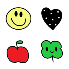 nenerin色んな絵文字セット1086可愛い